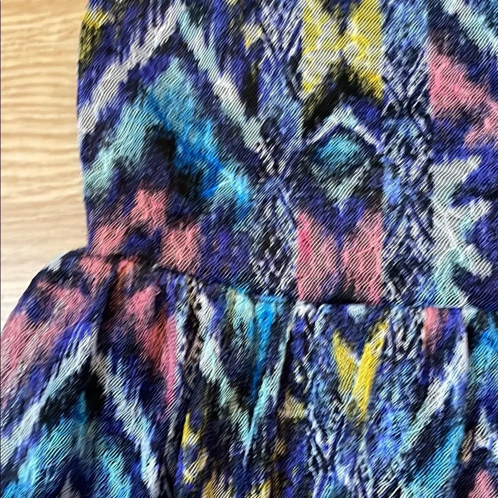 Colorful Geometric Pattern Dress - Picture 4 of 8